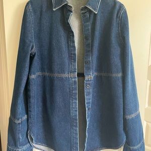 Cos Denim shirt jacket. Only worn once. Size 4